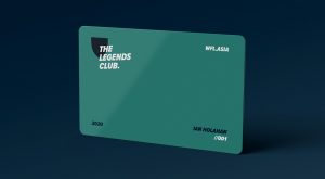 The Legends Club membership card